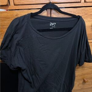 47 Women's Classic Black Short Sleeve Tee